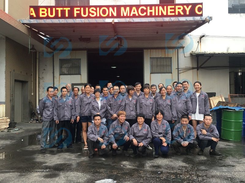 HDPE butt fusion welding machine Factory Show